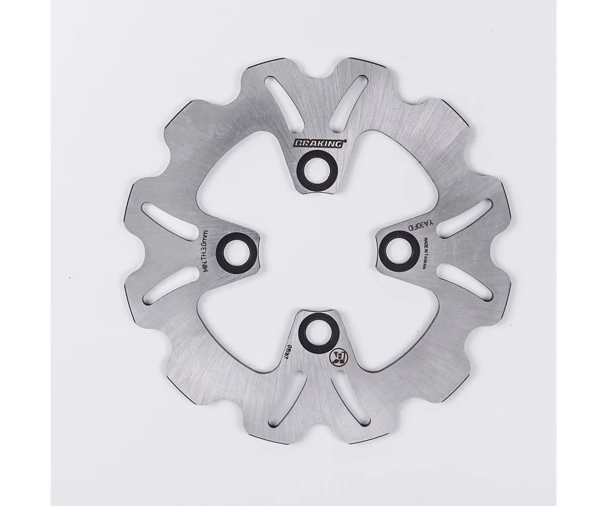Ya30fid Disco Freno Anteriore Braking W-fix Per Yamaha Yfm Bear Tracker 2001 > 2004-YA30FID-120630
