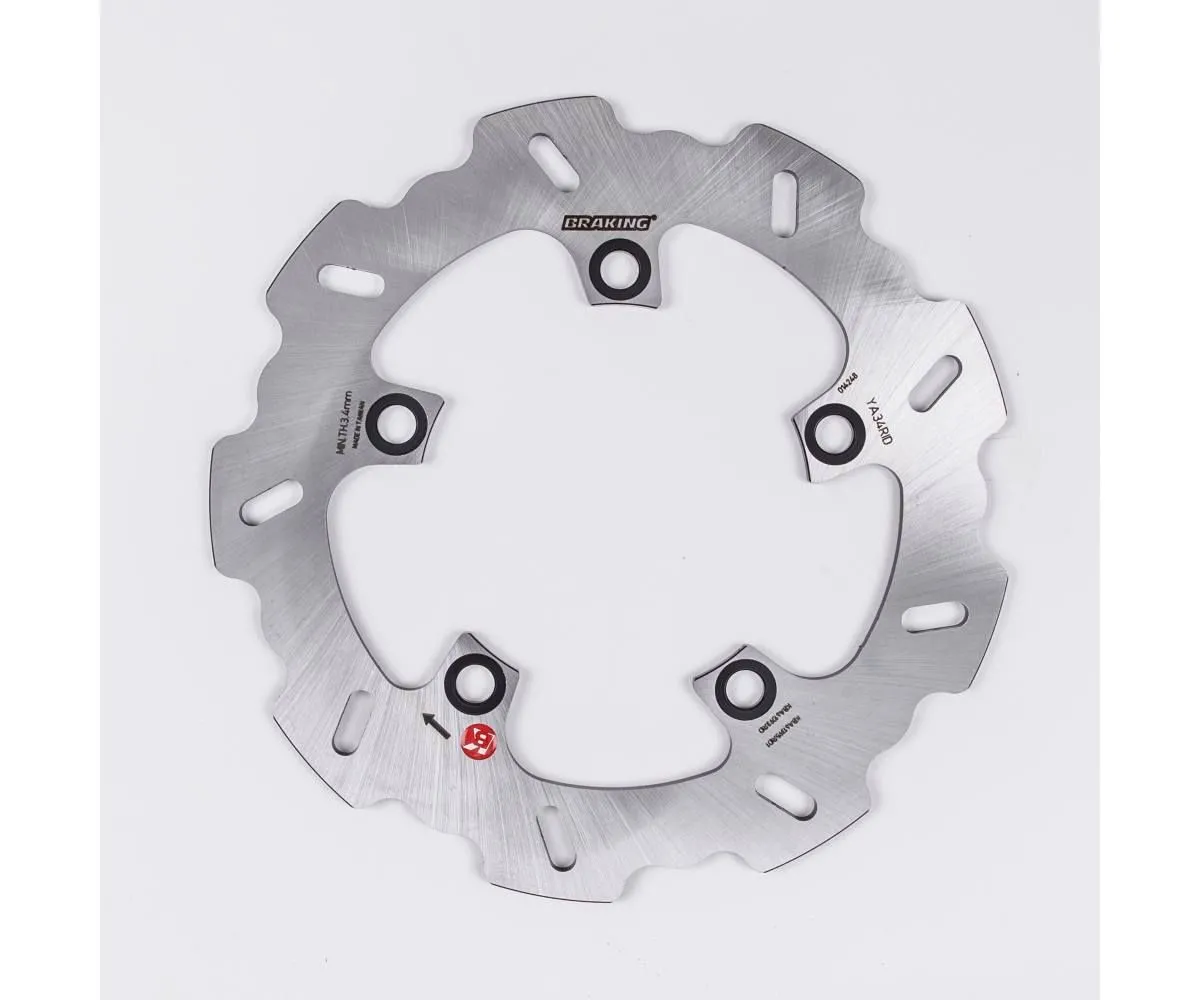 Ya34rid Disco Freno Posteriore Dx Braking W-fix Per Yamaha Mt-10 Abs 2016 > 2022-YA34RID-120225