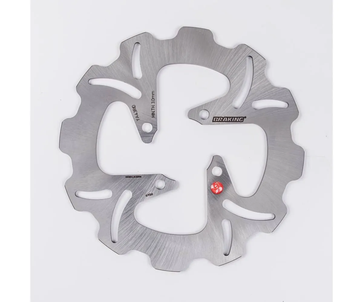 Ya43rid Disco Freno Posteriore Dx Braking W-fix Per Yamaha Yfm Raptor 2011 > 2013-YA43RID-120636