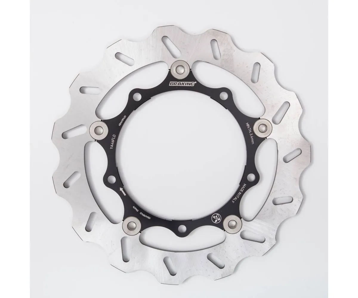 Ya46fld Disco Freno Anteriore Dx Braking W-flo Per Yamaha X-max Yp R 2006 > 2013-YA46FLD-120410