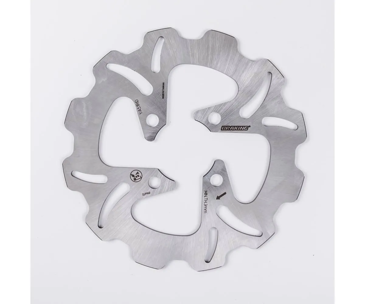 Ya51rid Disco Freno Posteriore Dx Braking W-fix Per Yamaha Yfm Rn Raptor 2006 > 2009-YA51RID-120646