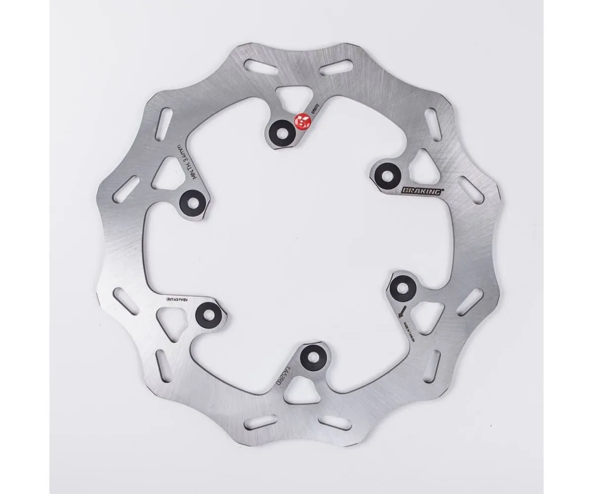 Ya52rid Disco Freno Posteriore Dx Braking W-fix Per Yamaha Wr 2002 > 2007-YA52RID-120333