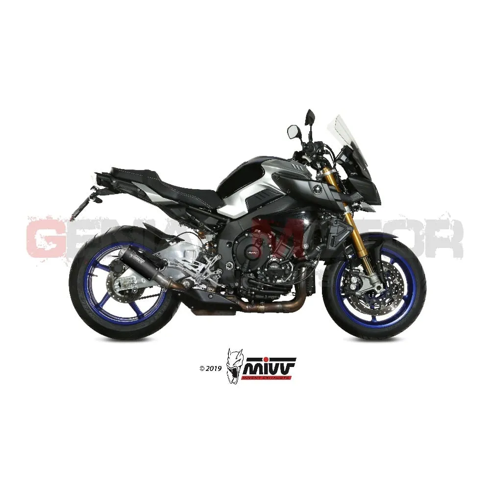 Terminale Scarico Omologato Mivv Mk3 Black Inox Nero Per Yamaha Mt-10 2016 > 2022-Y.057.LM3B-107803