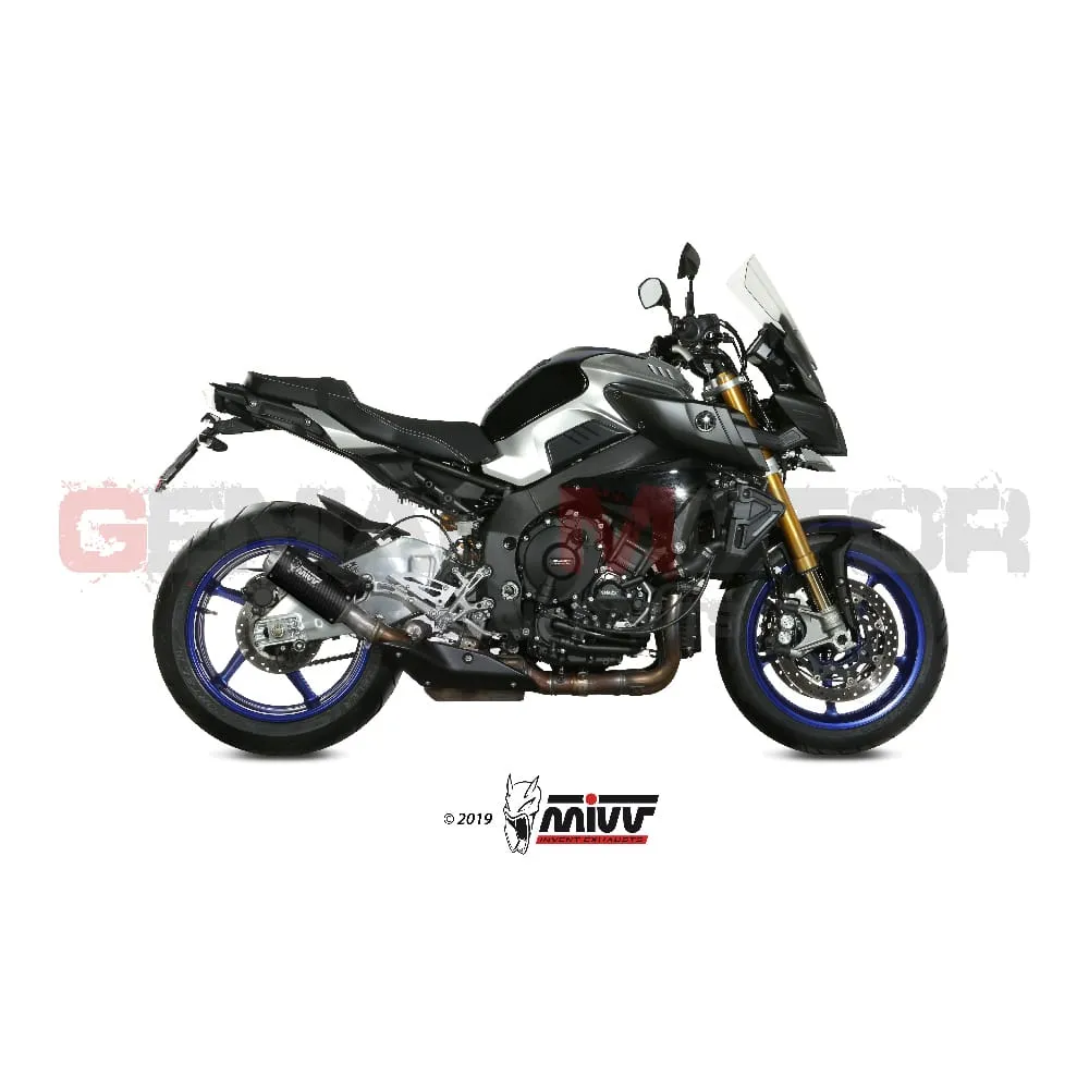 Terminale Scarico Omologato Mivv Mk3 Carbonio Per Yamaha Mt-10 2016 > 2022-Y.057.LM3C-107804