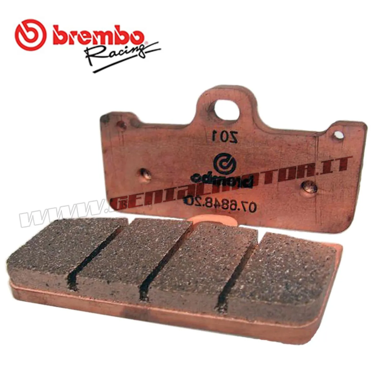 Set Pastiglie Freno Anteriori Racing Brembo Z01 Per Pinze 101740/41 973760/61-107684820-109470