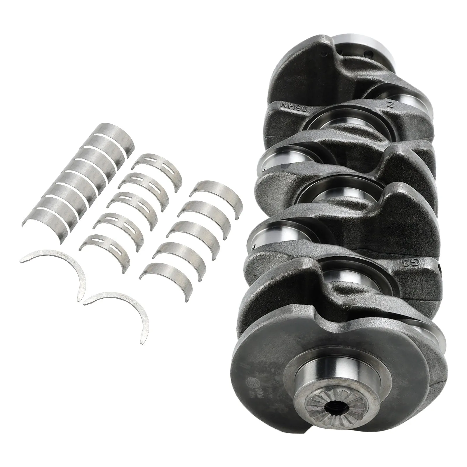 2009-2013 VW Eos 2.0LA/T Lux Cabriolet Moteur Vilebrequin avec roulement 06H105021M