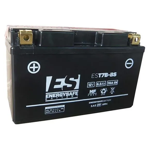 Batteria Energysafe per Yamaha Majesty 250 96-98 | 00-03 EST7B-BS da 12V/6,5AH (Dimensioni 150x65x93 mm)