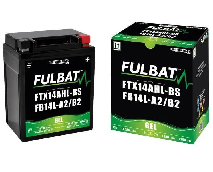 Batteria Fulbat per Aprilia Atlantic 500 01-04 FB14L-A2 sigillata attivata da 12V
