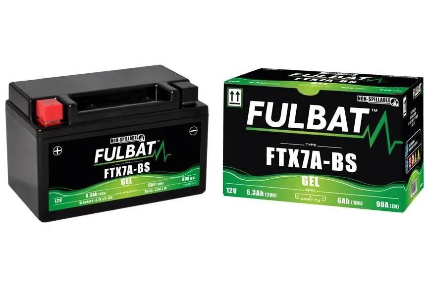 Batteria Fulbat per Aprilia MXV 4.5 09-10 FTX7A-BS sigillata attivata da 12V