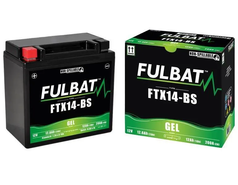 Batteria Fulbat per Aprilia RSV 1000 98-99 FTX14-BS sigillata attivata da 12V