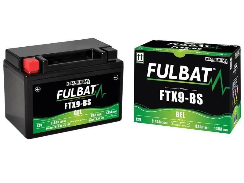 Batteria Fulbat per Benelli 752 S 19-25 FTX9-BS sigillata attivata da 12V