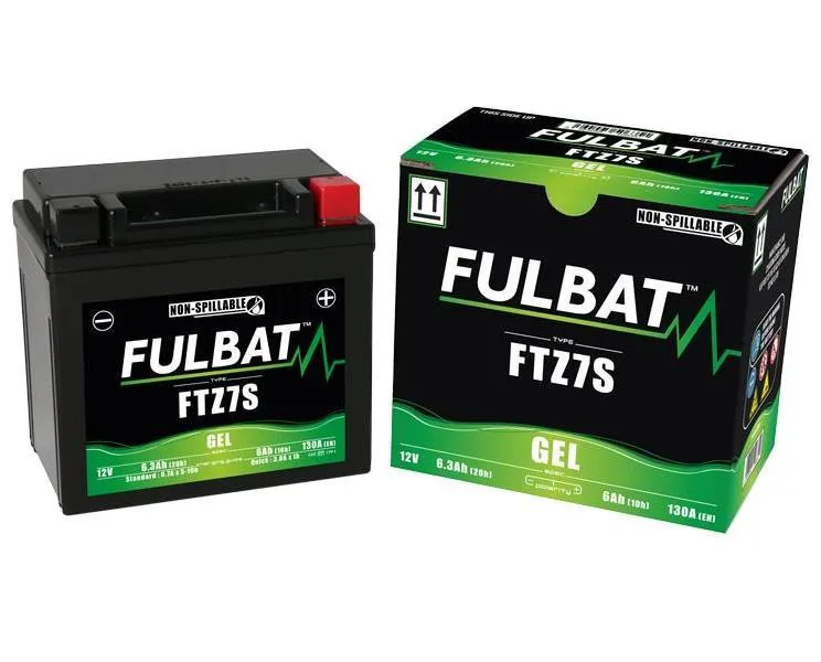 Batteria Fulbat per Yamaha WRF 450 03-14 FTZ7S sigillata attivata da 12V