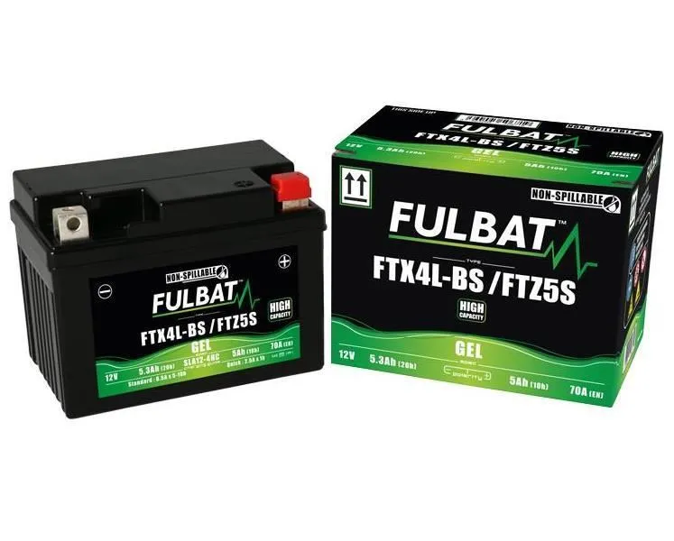 Batteria Fulbat per Yamaha XSR 125 ABS 24-25 FTX4L-BS sigillata attivata da 12V
