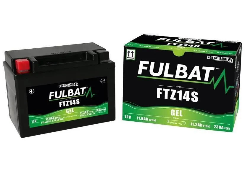Batteria Fulbat per Yamaha XVS 950 Midnight Star 09-12 FTZ14S sigillata attivata da 12V