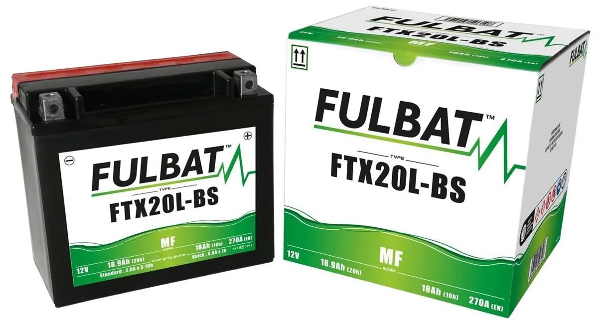 Batteria Fulbat per yamaha xvz 1300 venture royal 86-01 FTX20L-BS 12V