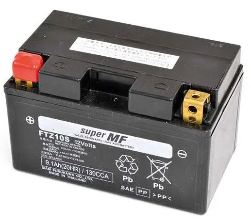 Batteria FURUKAWA per Aprilia SXV 5.5 05-07 FTZ10S da 12V/8,6AH (Dimensioni 150x87x93 mm)