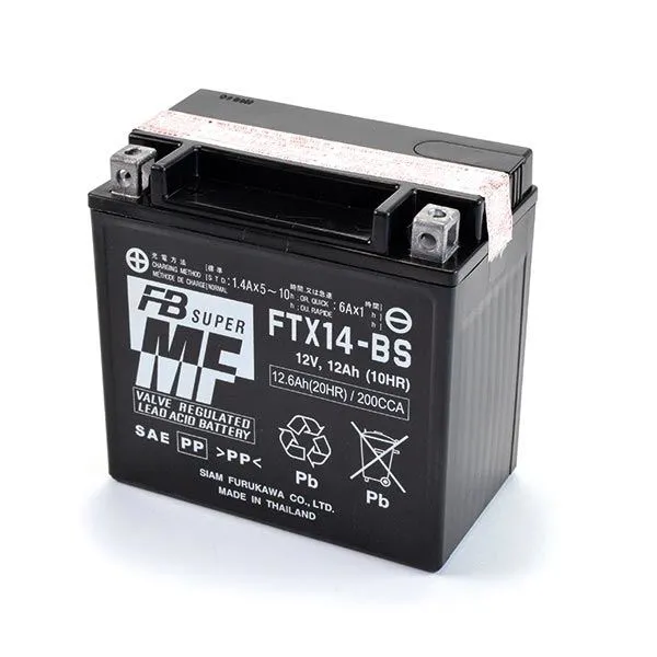 Batteria FURUKAWA per BMW F 800 R 09-19 FTX14-BS da 12V/12AH (Dimensioni 150x87x145 mm)
