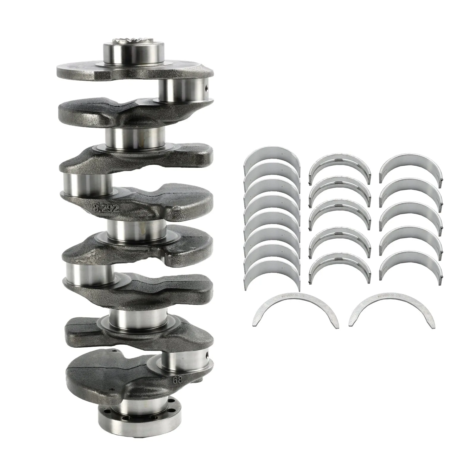 2008-2010 VW Passat Wagon 2.0LA/T FWD Komfort Wagon Moteur Vilebrequin avec roulement 06H105021M