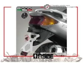 BIONDI 8909980 PORTATARGA YAMAHA T-MAX 500 00-07 ALLUMINIO