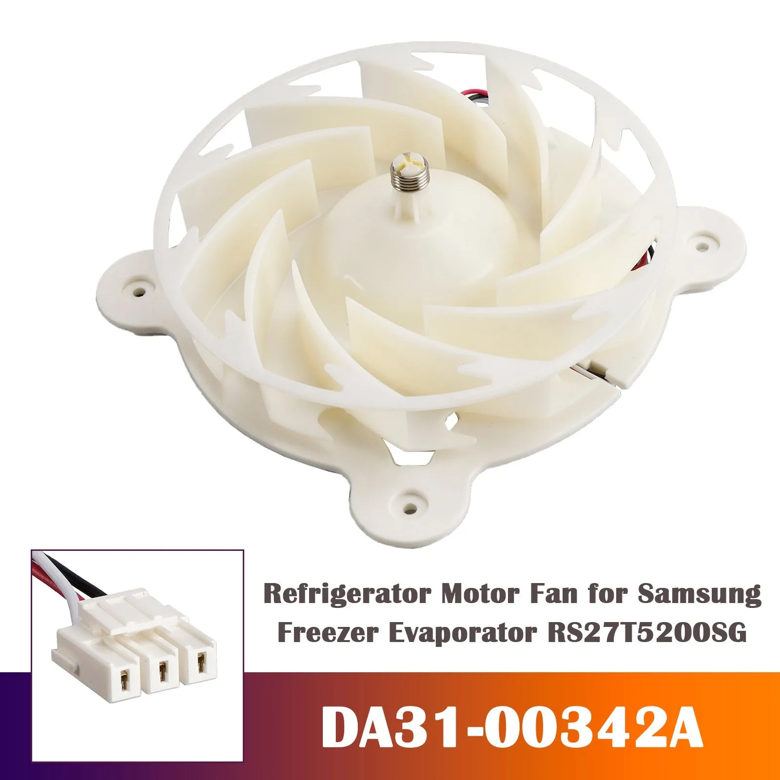 Ventilateur de moteur de réfrigérateur DA31-00342A pour évaporateur de congélateur Samsung RS27T5200SG
