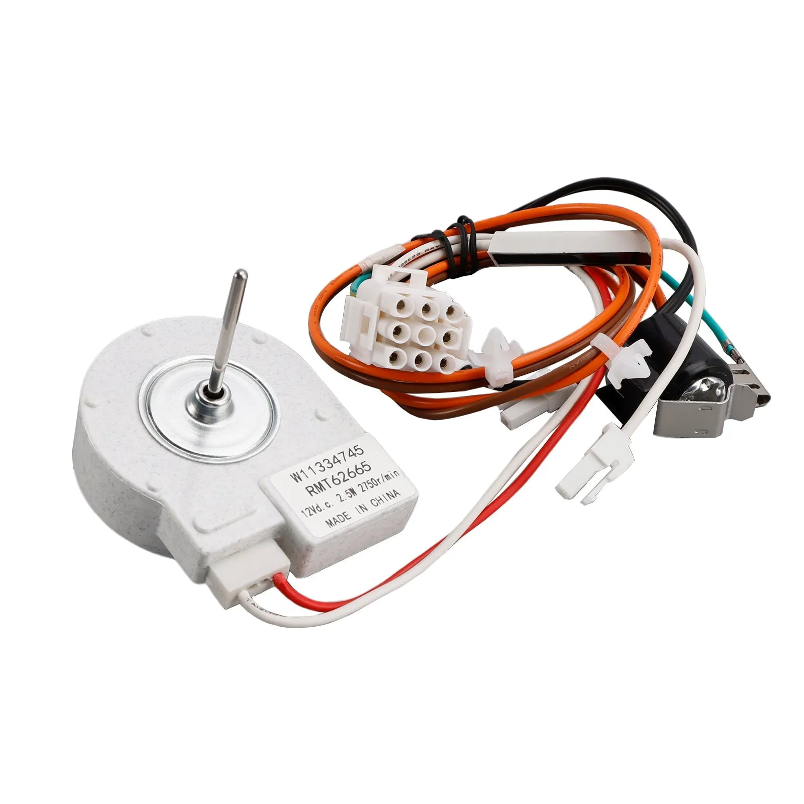 W11334745 W10276647 Moteur de ventilateur d'évaporateur de réfrigérateur pour Maytag Amana IKEA