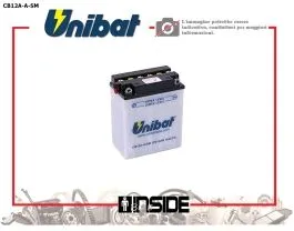 UNIBAT CB12A-A-SM BATTERIA
