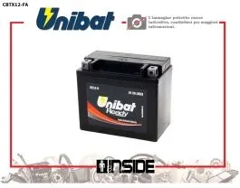 UNIBAT CBTX12-FA BATTERIA