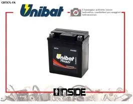 UNIBAT CBTX7L-FA BATTERIA