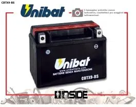 UNIBAT CBTX9-BS BATTERIA