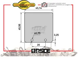 CARBONO RACING A512 LAMELLE PACCO LAMELLARE ORIGINALE