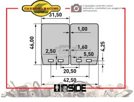 CARBONO RACING V1014 LAMELLE PER V-FORCE4