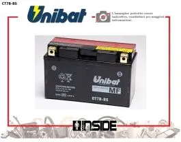 UNIBAT CT7B-BS BATTERIA