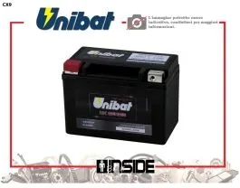 UNIBAT CX9 BATTERIA
