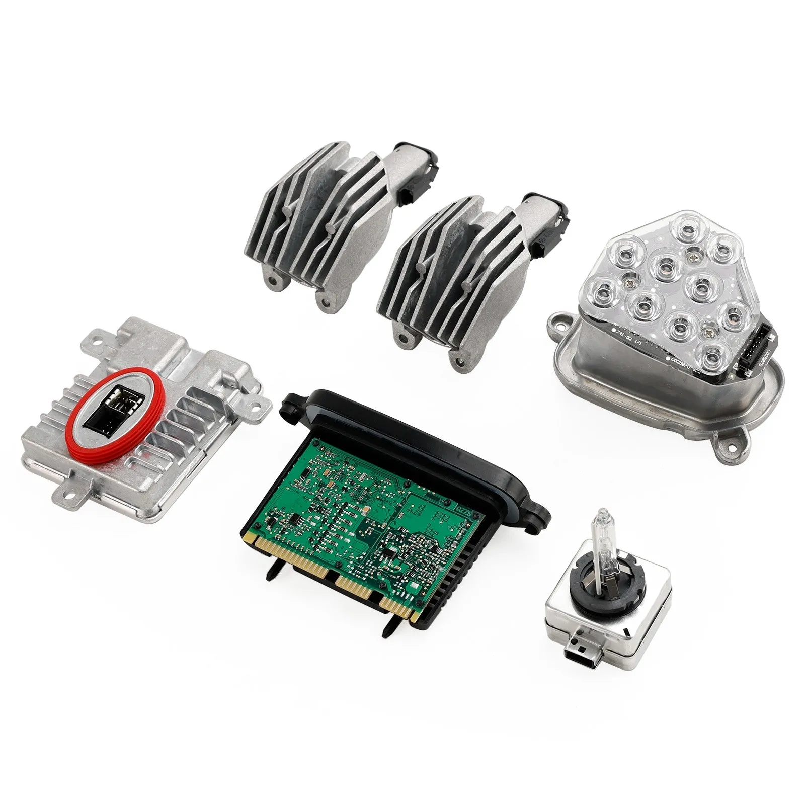 2012-2013 BMW 528i xDrive ActiveHybrid 5 Ballast Xénon Ampoule LED Module Diode Kit LH