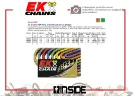 EK520DEX114 CATENA TRASMISSIONE PASSO 520 / 114 MAGLIE
