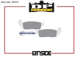 DP BRAKES DP535 PASTIGLIE FRENO MESCOLA STANDARD