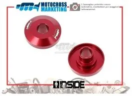 MOTOCROSS MARKETING DR001R DISTANZIALI MONTAGGIO RAPIDO RUOTA POSTERIORE BETA ROSSO