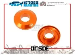 MOTOCROSS MARKETING DR003A DISTANZIALI MONTAGGIO RAPIDO RUOTA POSTERIORE KTM ARANCIONE