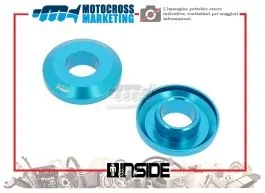 MOTOCROSS MARKETING DR003C DISTANZIALI MONTAGGIO RAPIDO RUOTA POSTERIORE HVA AZZURRO