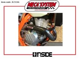 MECA SYSTEM K-5146 PROTEZIONE COLLETTORE IN FIBRA DI CARBONIO