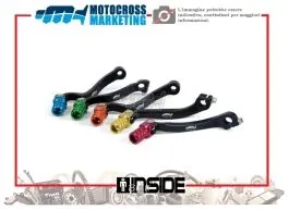 MOTOCROSS MARKETING LCP4302R LEVA CAMBIO IN ALLUMINIO CNC CRF 450 R 02-15 ROSSO