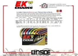 EK415SH 122 CATENA TRASMISSIONE PASSO 415 / 122 MAGLIE