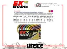 EK520MVXZ2 98 CATENA TRASMISSIONE PASSO 520 / 98 MAGLIE