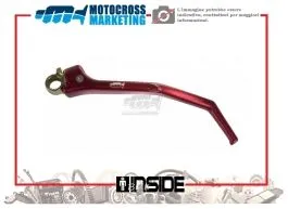 MOTOCROSS MARKETING PDA019R PEDALE AVVIAMENTO FORGIATO CR 250 05-07 ROSSO