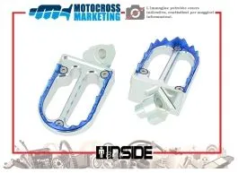 MOTOCROSS MARKETING PER05 PEDANE POGGIAPIEDI ERGAL CON INSERTO TITANIO RMZ