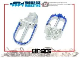 MOTOCROSS MARKETING PER06 PEDANE POGGIAPIEDI ERGAL CON INSERTO TITANIO HVA/KTM