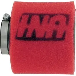 UNI FILTER UP-4112ST CLAMP-ON TWO STAGE POD FILTER STRAIGHT RED/BLACK