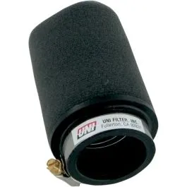 UNI FILTER UP-4182 CLAMP-ON POD FILTER STRAIGHT BLACK