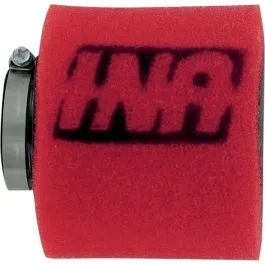 UNI FILTER UP-4200ST CLAMP-ON TWO STAGE POD FILTER STRAIGHT RED/BLACK