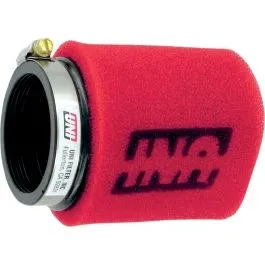 UNI FILTER UP-4245ST CLAMP-ON TWO STAGE POD FILTER STRAIGHT RED/BLACK